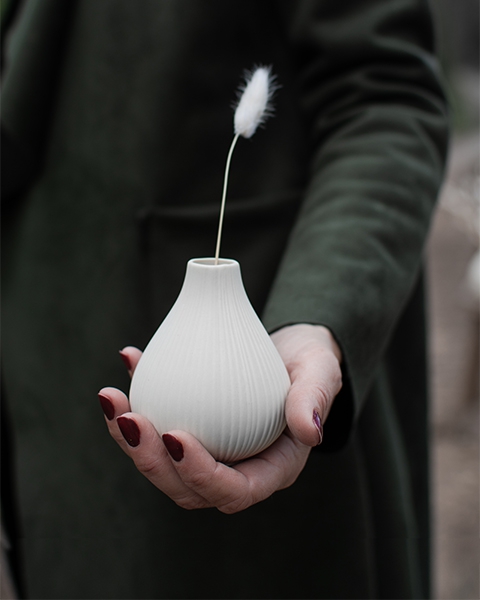 Storefactory - EkenĂ€s Vase S - WeiĂ Storefactory - EkenĂ€s Vase S - WeiĂ