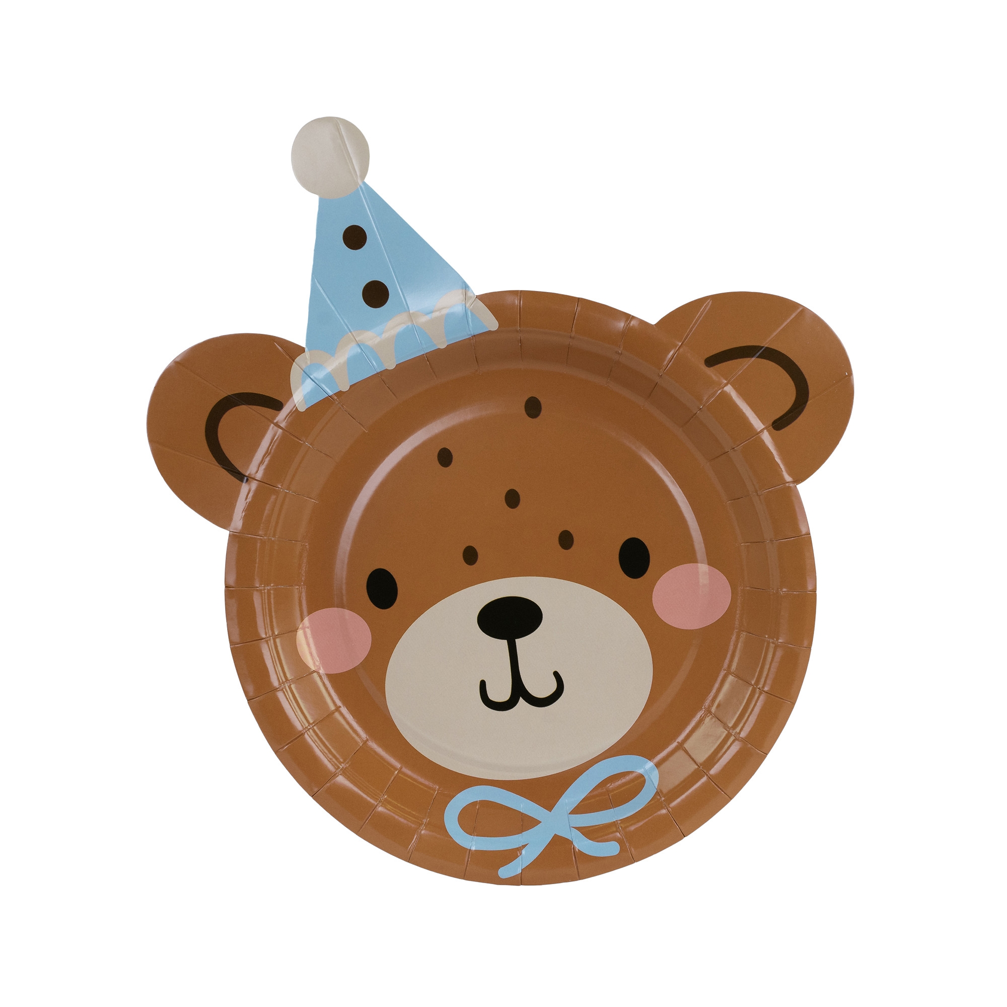 6 Pappteller "Kleiner Löwe" Bekleidung, Hut