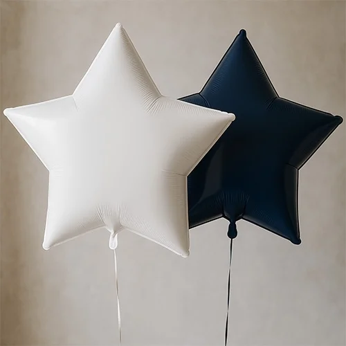 Wandballon, Sternballon, Luftballon, Deko-Ballon, Meta-Ballon