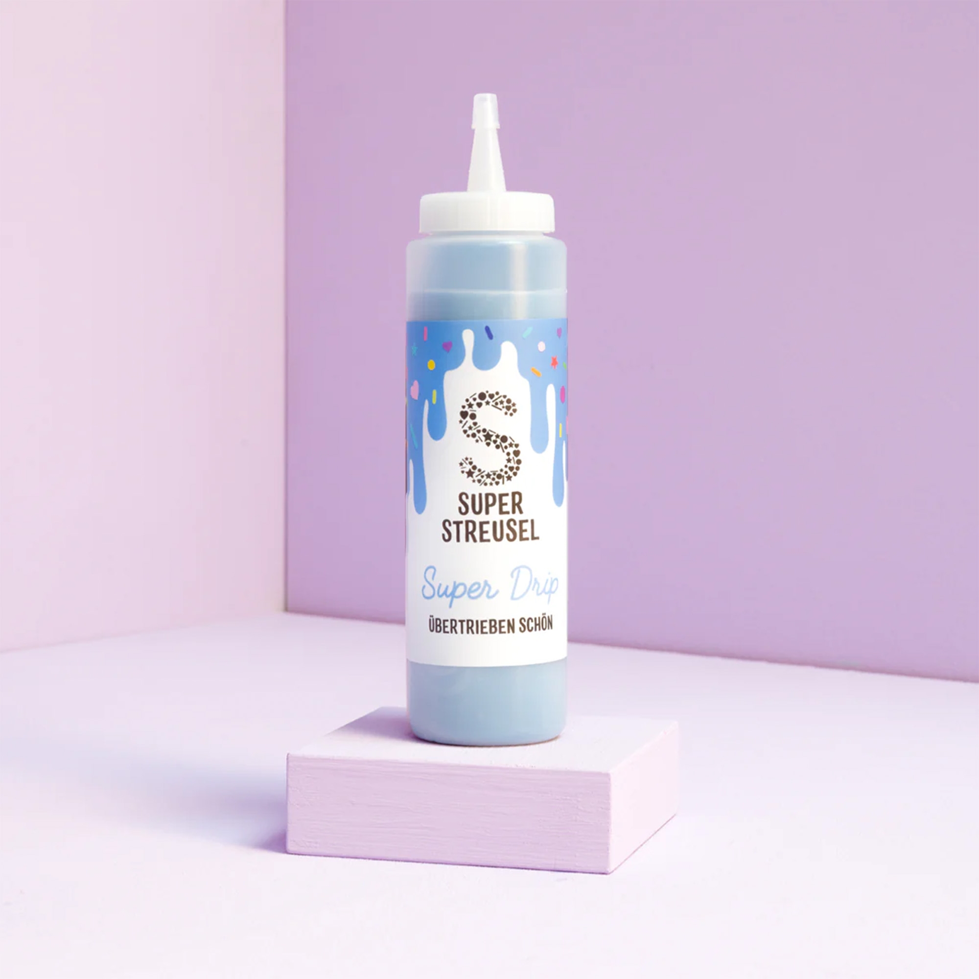 Super Streusel SuperDrip Himmelblau 300 g Flasche