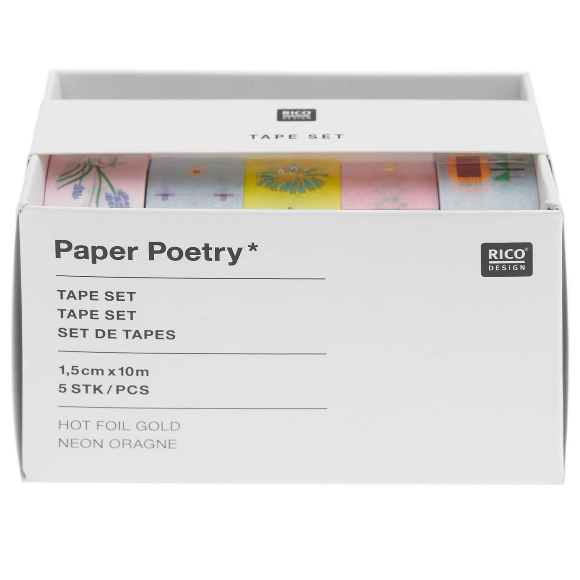 5 Tapes im Set "Futschikato" Floral 5 Tapes im Set "Futschikato" Floral