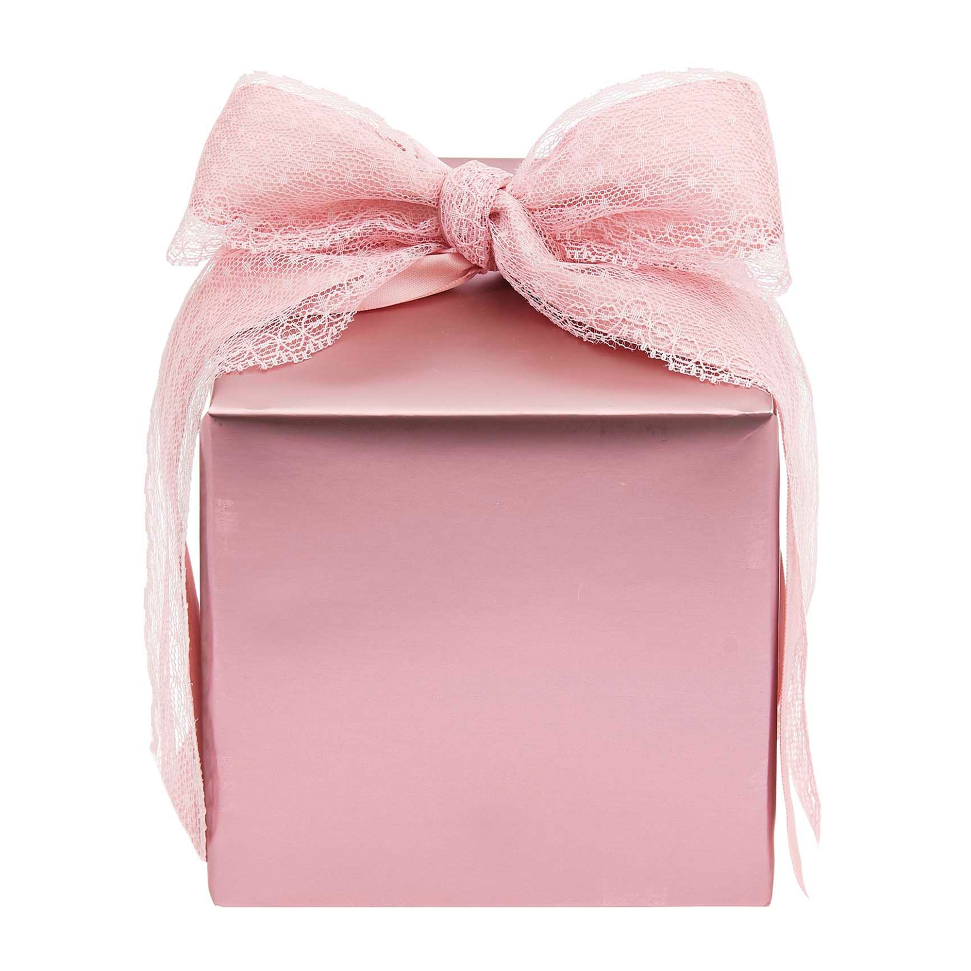 Geschenkpapier auf Rolle, Metallic Rosa Matt 2m Geschenkpapier auf Rolle, Metallic Rosa Matt 2m