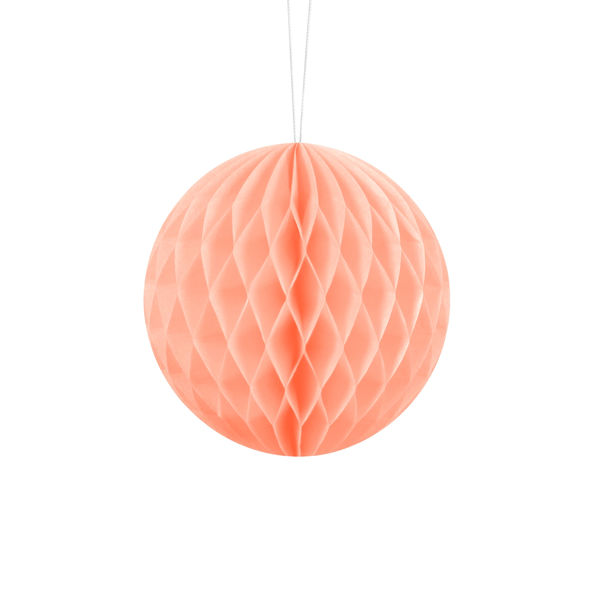 Wabenball Light Peach, S - 10 cm Ø Lampe, Zubehör, Papier