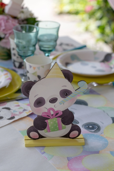 Panda Party - Deko-Aufsteller