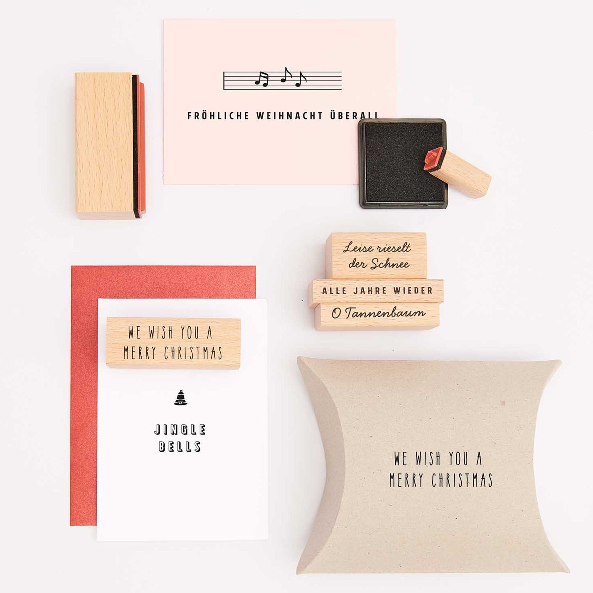 2f61cf5571c0de5888bd4cdfa6685ade0ab47384 Stempelset "Weihnachtslieder" 27-teilig