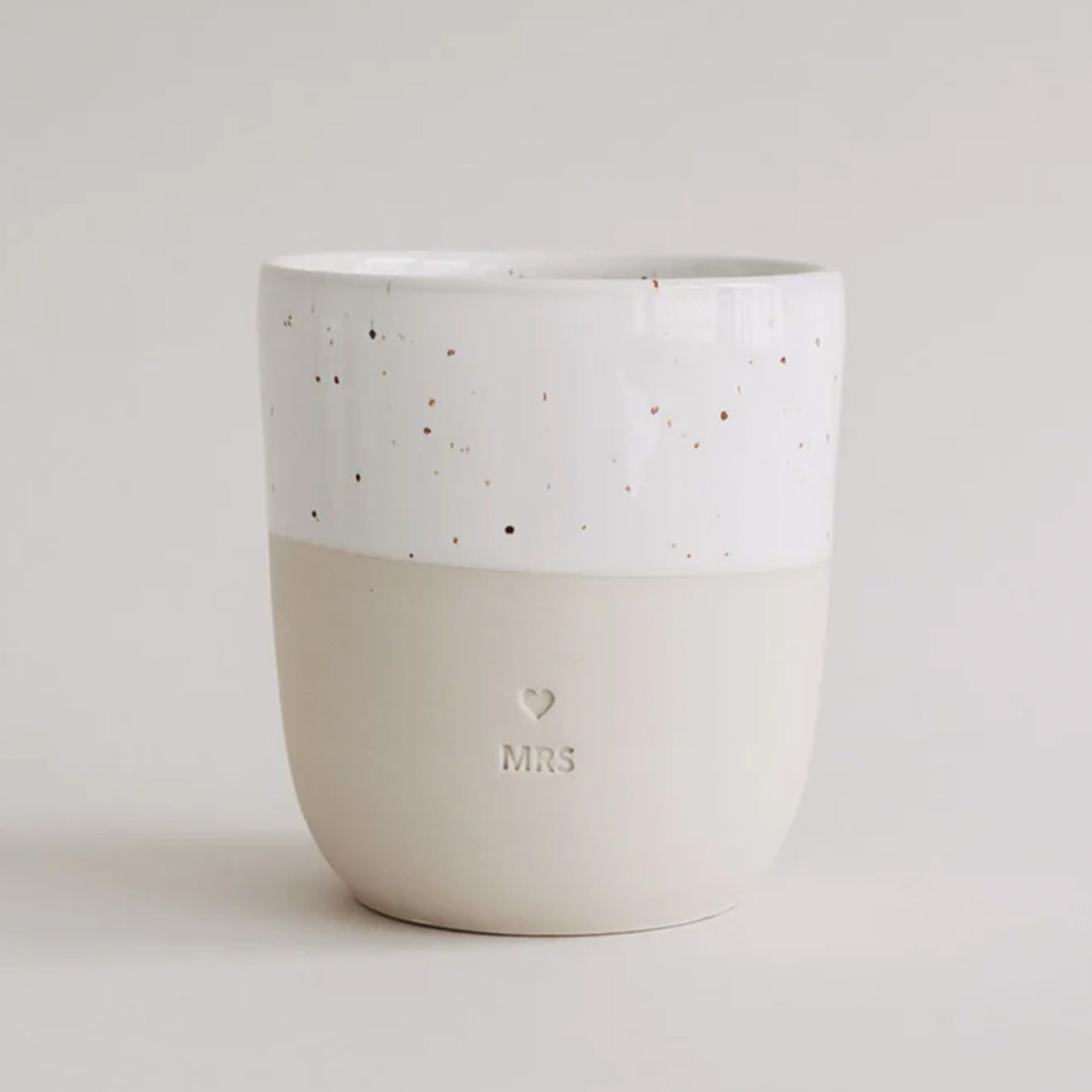 mug, keramik, weiß, zweifarbig, handgefertigt