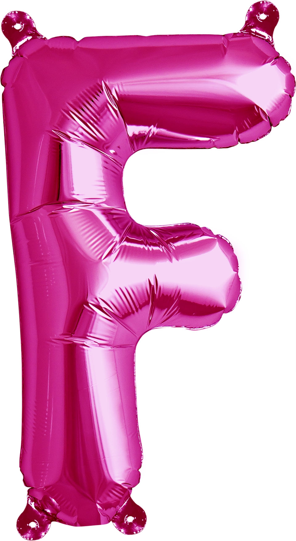 Luftballon Buchstabe F Pink 40cm