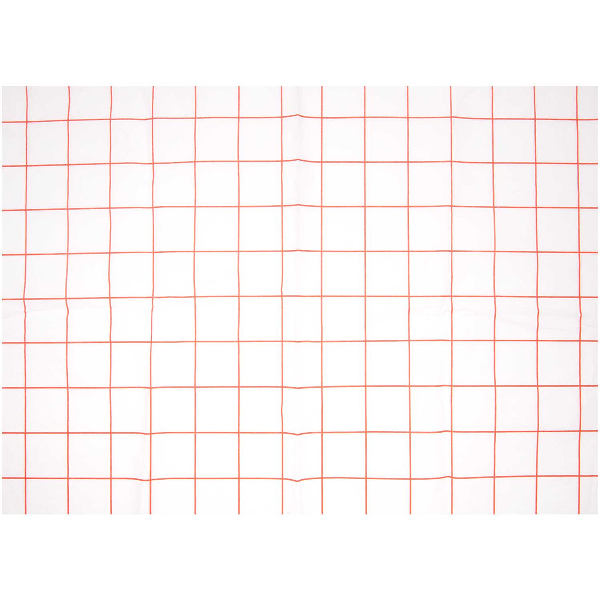 Seidenpapier Karomuster, rot/weiß, 5 Bögen Seidenpapier Karomuster, rot/weiß, 5 Bögen