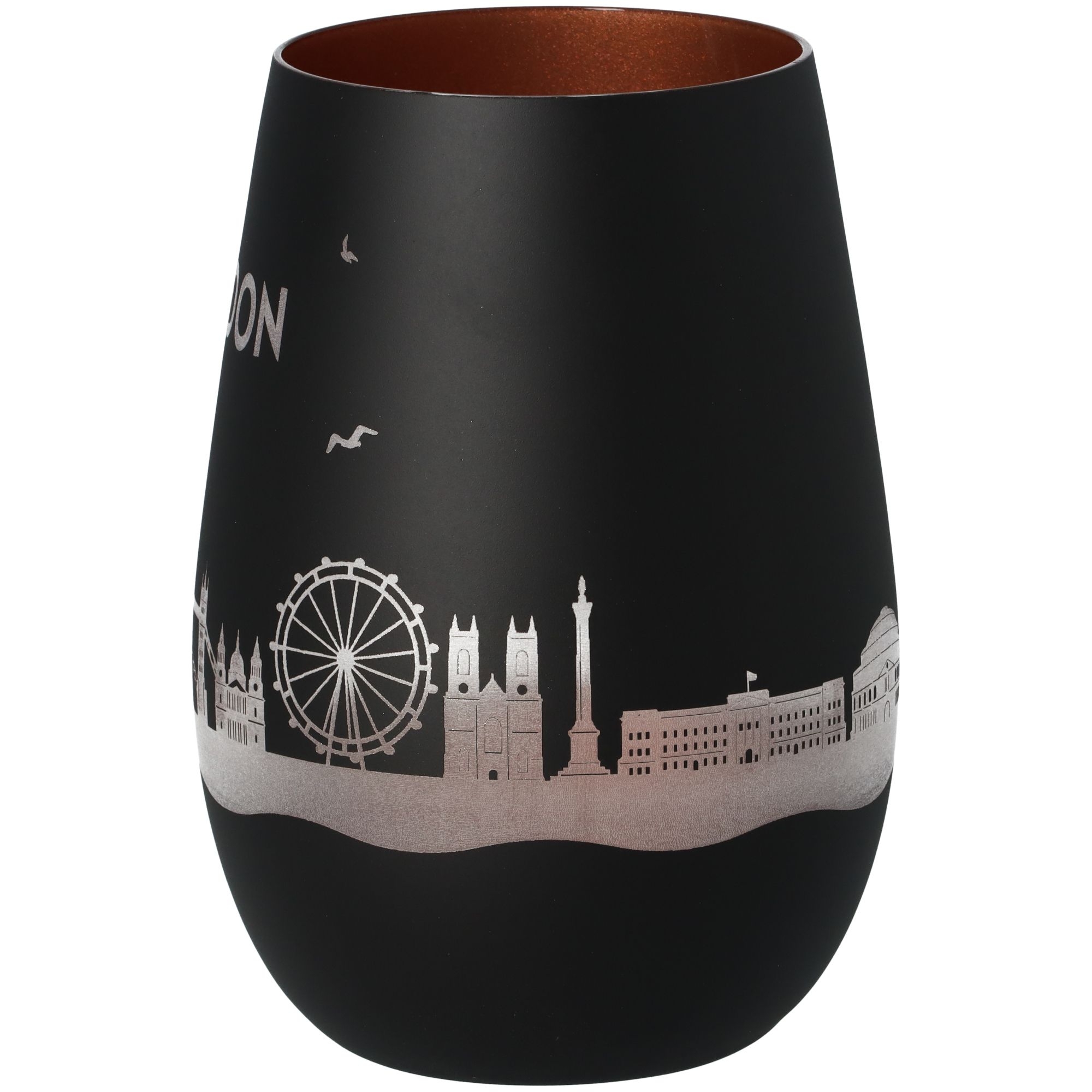 Windlicht Skyline London Schwarz/Bronze Windlicht Skyline London Schwarz/Bronze