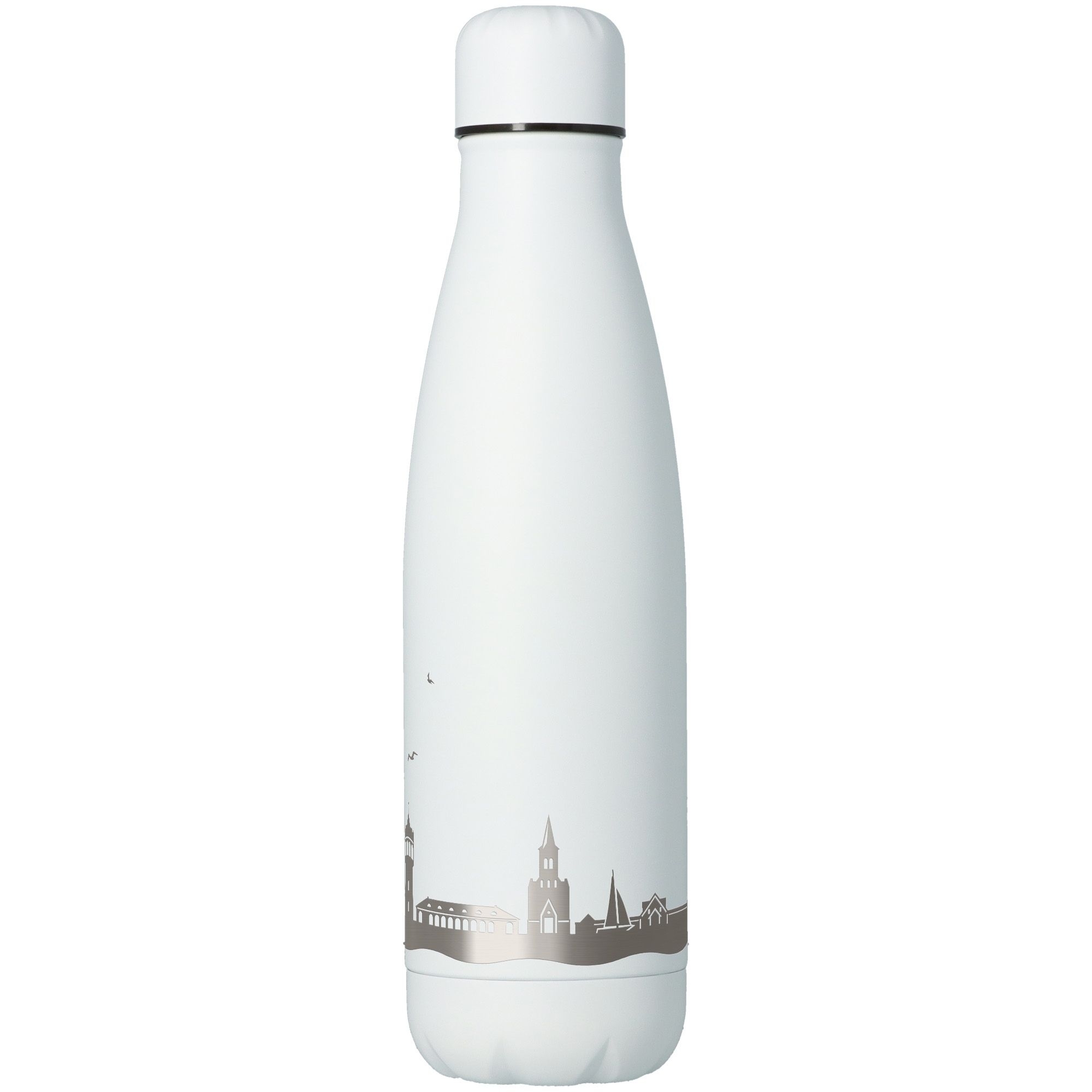 Trinkflasche Skyline Eutin Weiß 500ml Flasche, Wasserflasche