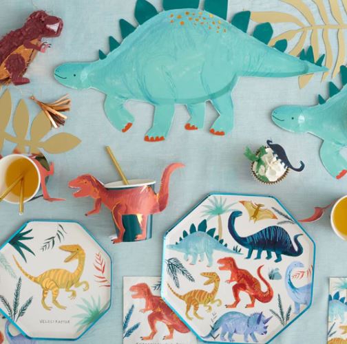 Meri Meri - 8 Pappbecher "T-Rex" Meri Meri - 8 Pappbecher "T-Rex"