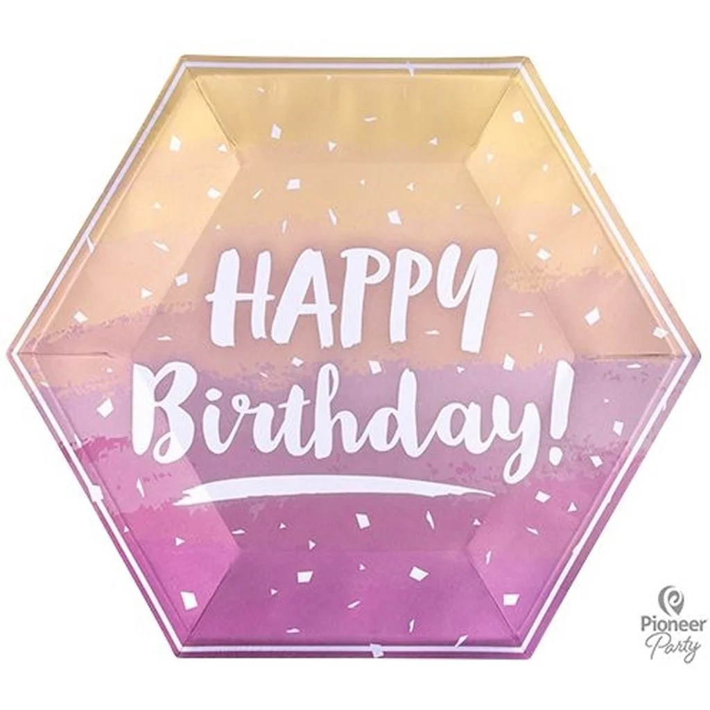 Birthday, Party, Konfetti, Hexagon, Kissen?