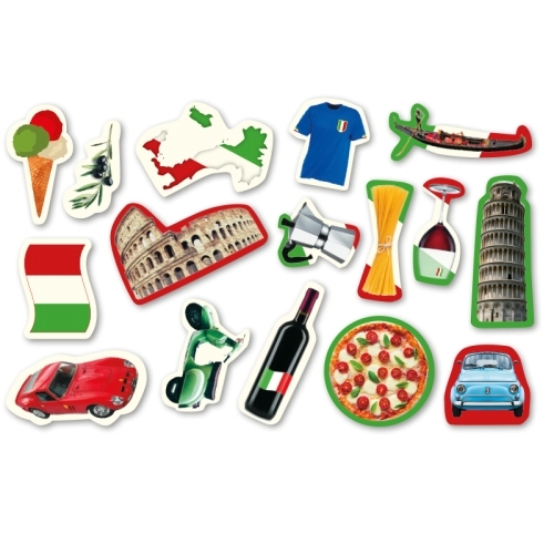 Italien - XXL Konfetti, 48 Teile Italien - XXL Konfetti, 48 Teile