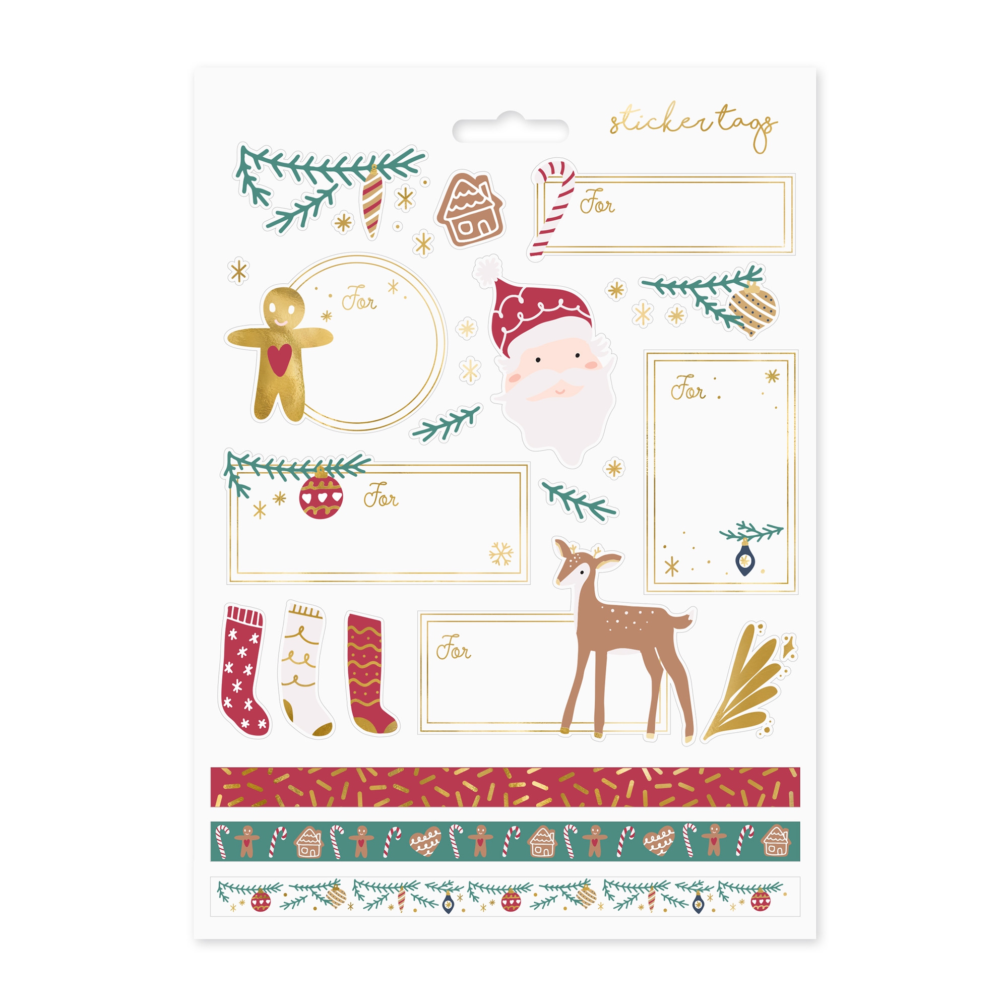 Weihnachtssticker "Weihnachtsmann" Weihnachtssticker "Weihnachtsmann"