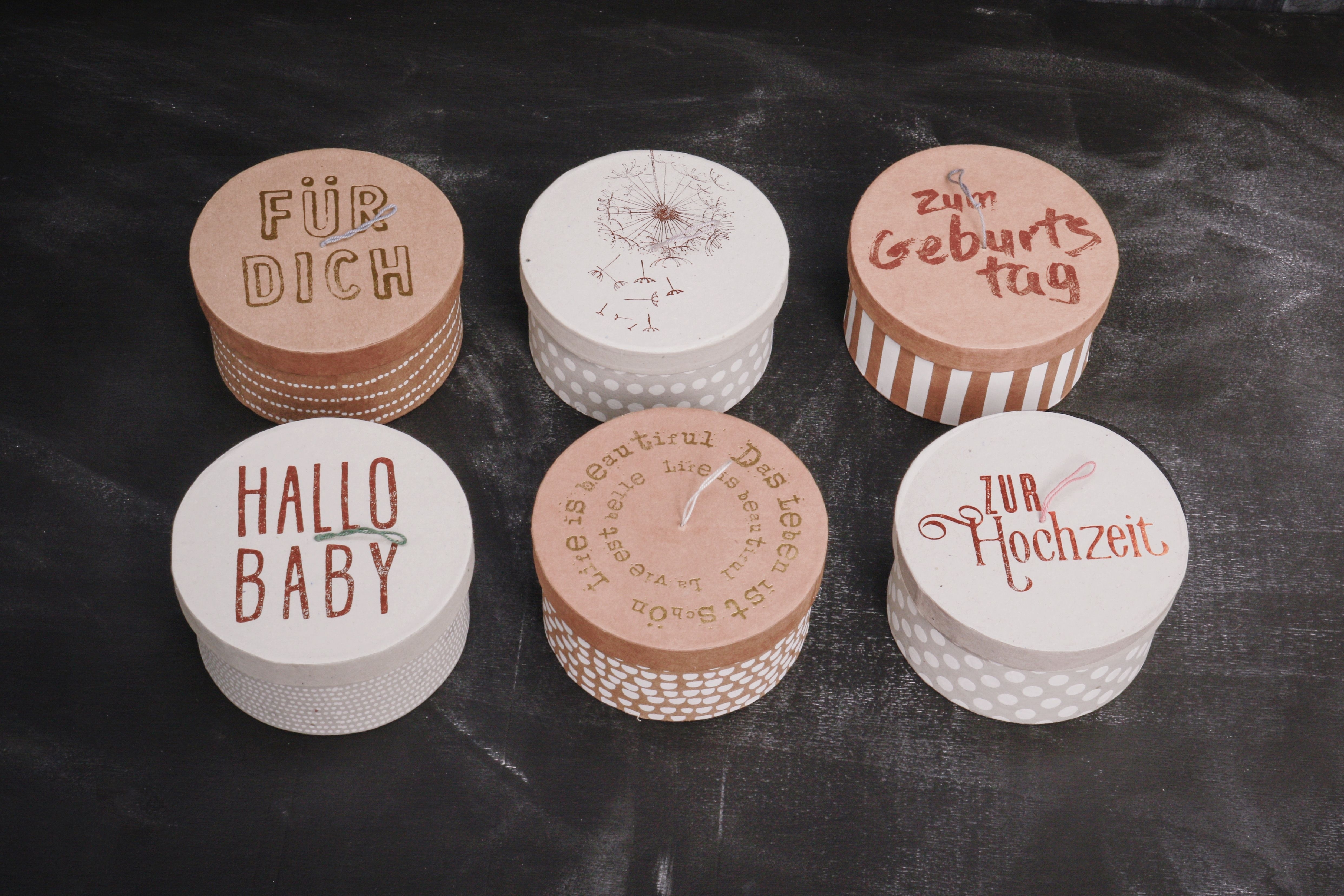 Girlande in der Dose "Hallo Baby" Girlande in der Dose "Hallo Baby"