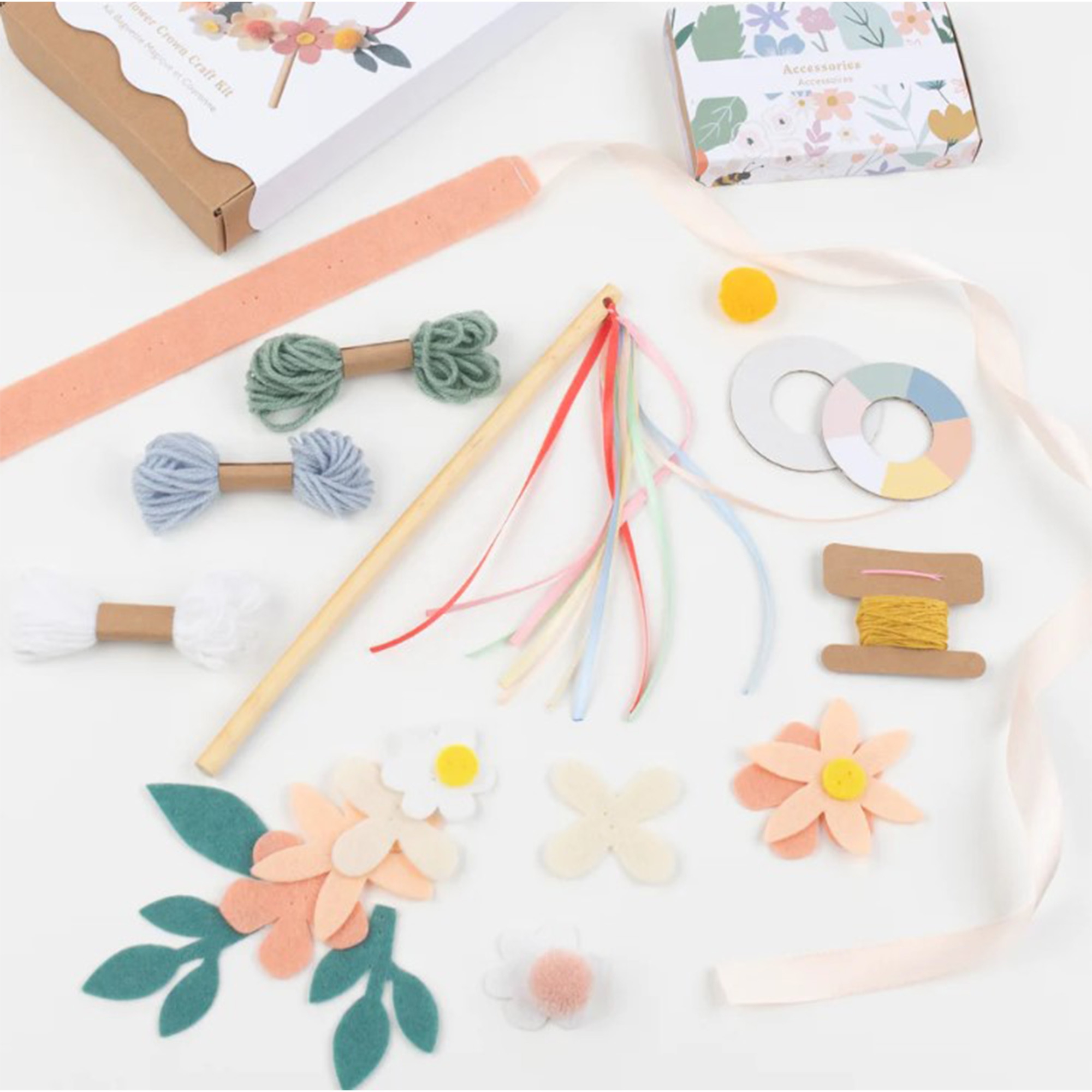 Meri Meri - Kopfschmuck Blumenkrone zum selber basteln Meri Meri - Kopfschmuck Blumenkrone zum selber basteln