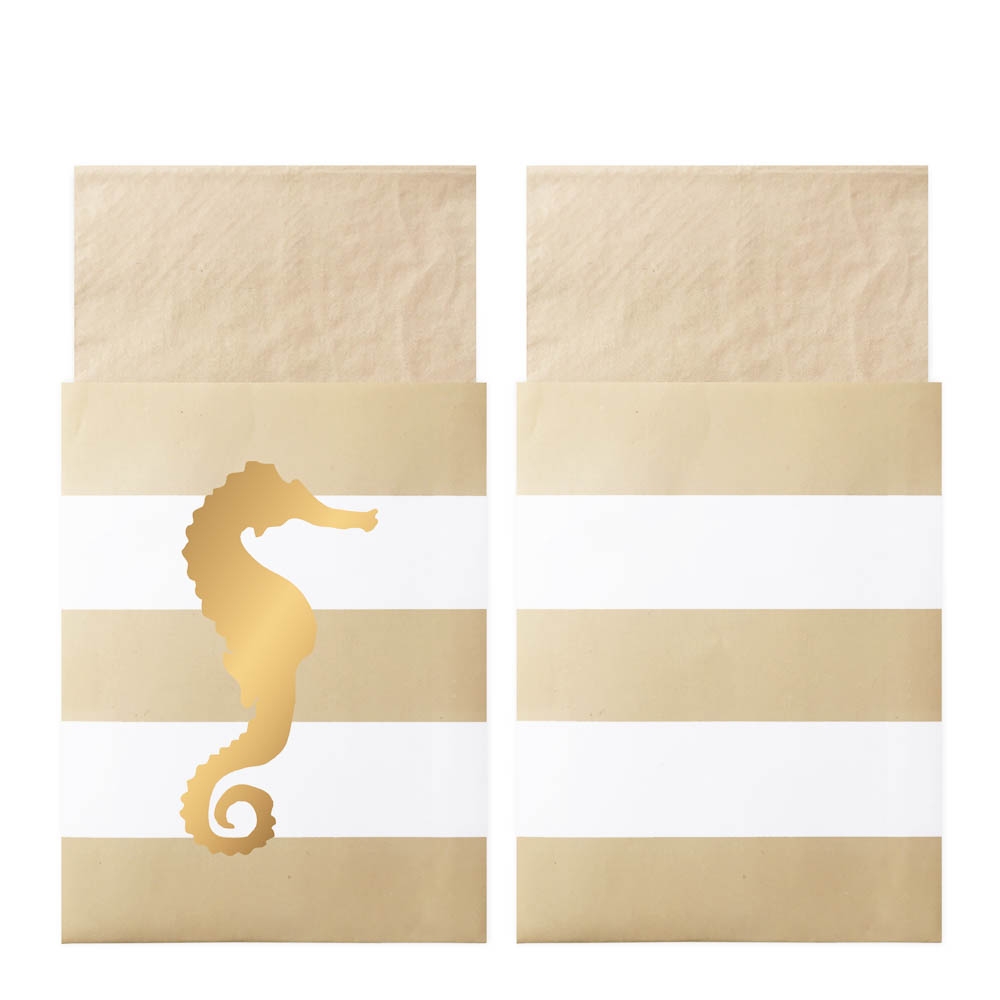 20 Servietten in Taschen "Seepferdchen" 20 Servietten in Taschen "Seepferdchen"