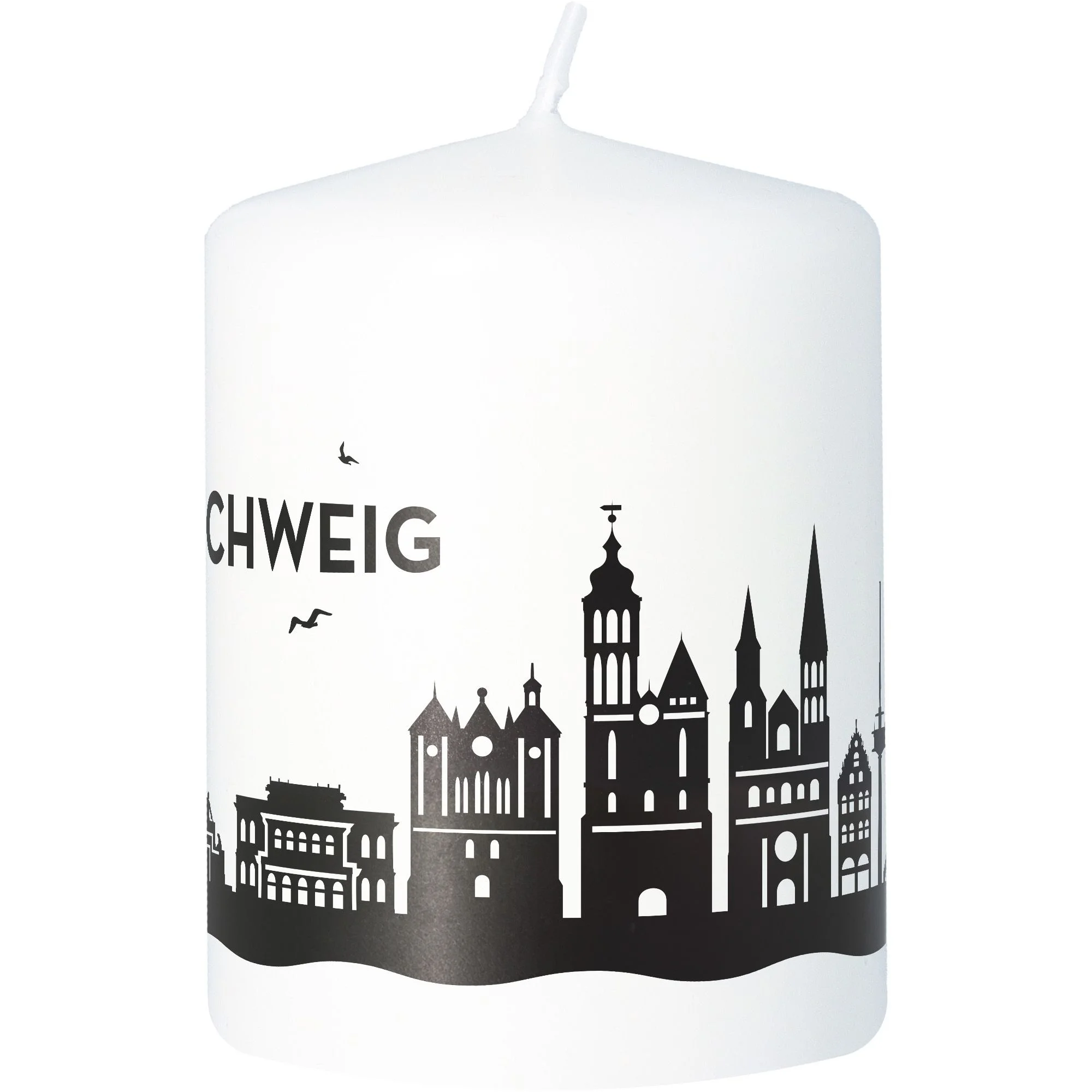 Kerze, Laterne, Wachs, Städtisches Motiv, Schwarz-Weiß-Design