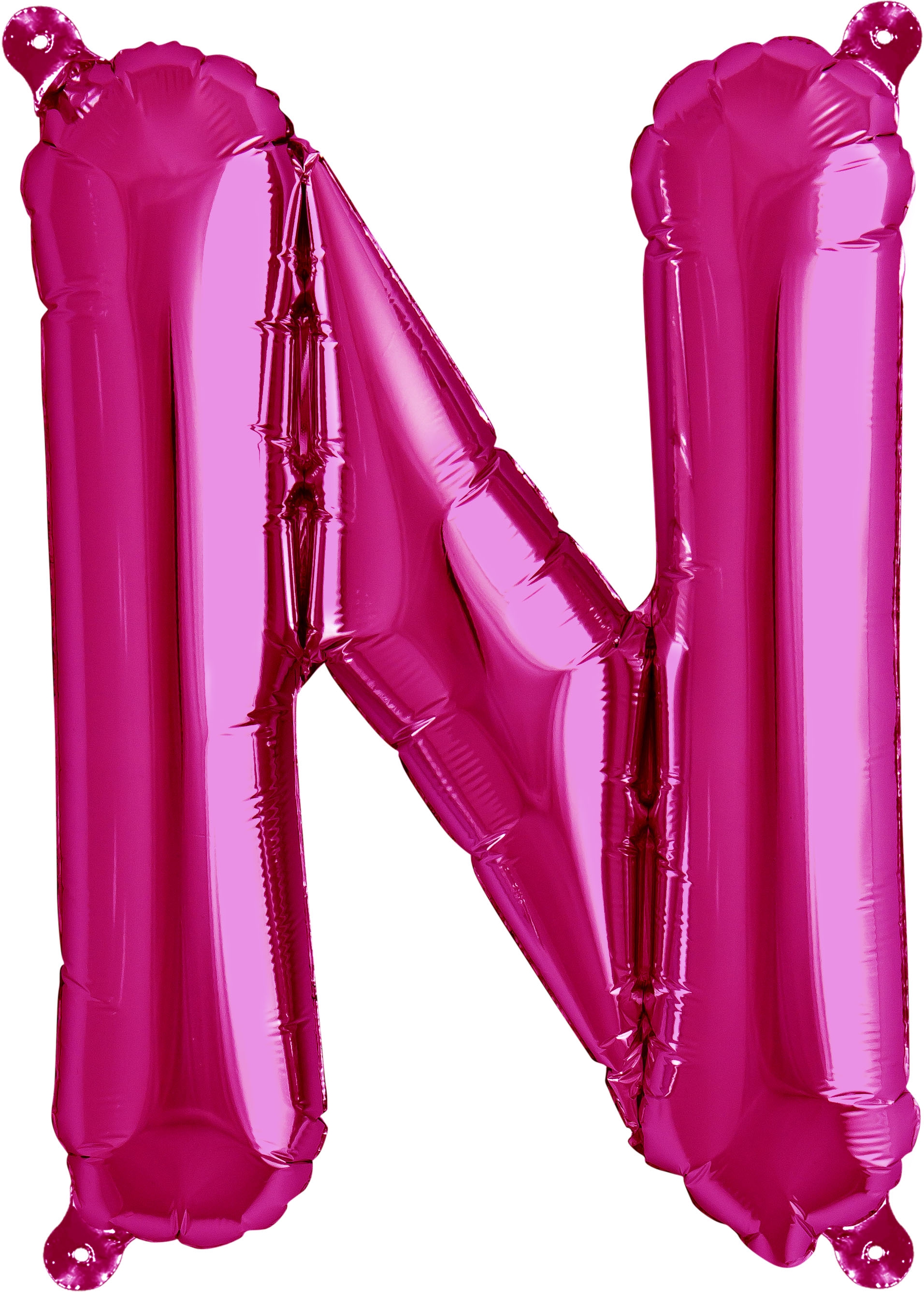Luftballon Buchstabe N Pink 40cm