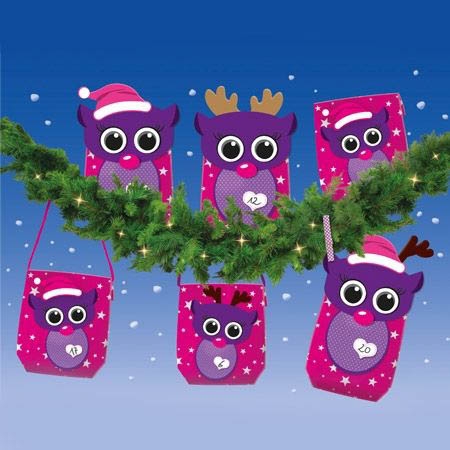 DIY Adventskalender-Set Pinkes Rehkitz DIY Adventskalender-Set Pinkes Rehkitz