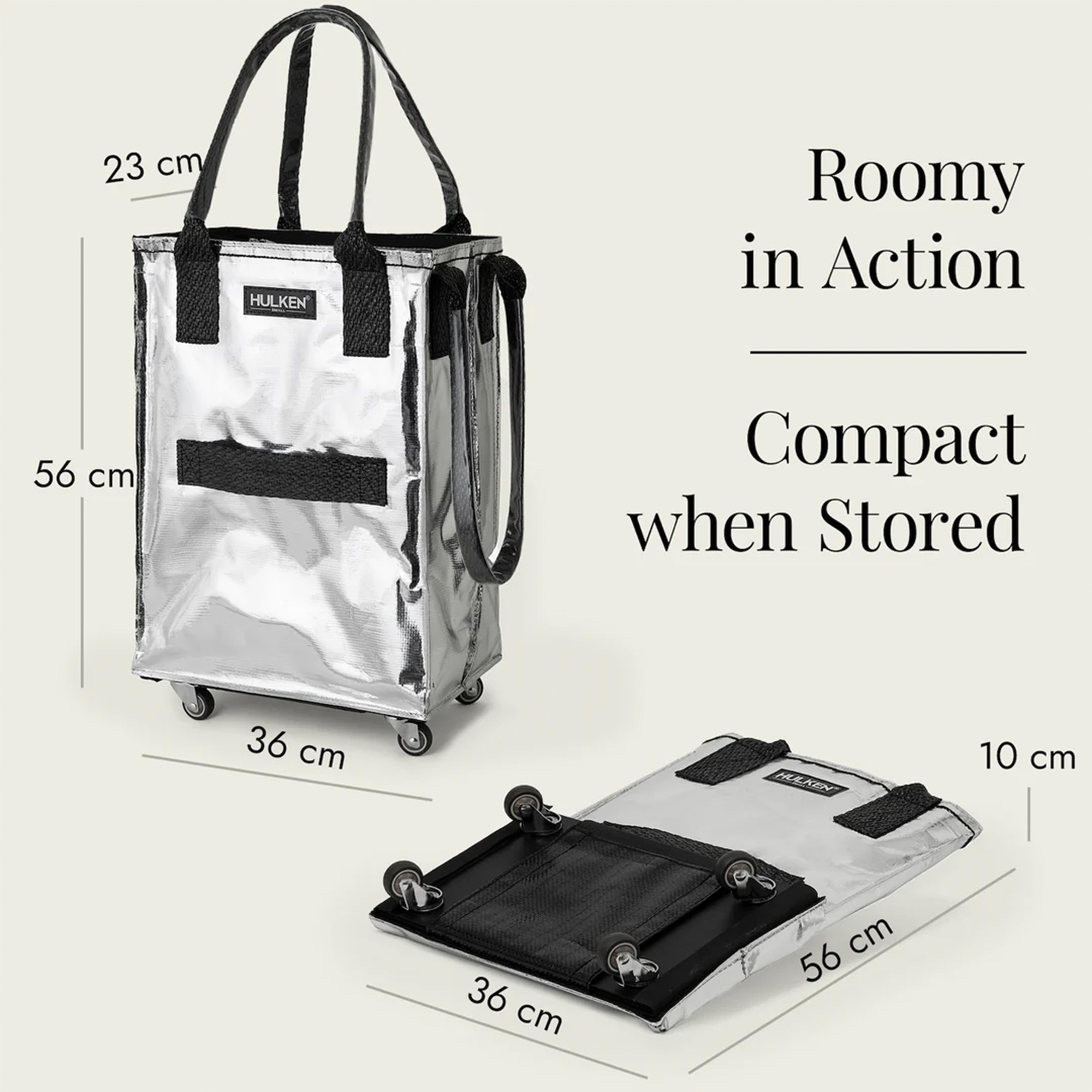 HULKEN Bag - Silver Tasche, Zubehör, Handtasche, Tragetasche