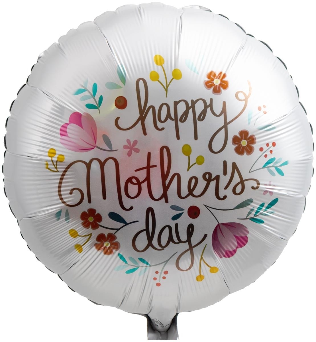 Folienballon "Happy Mother's Day" Blumen 45cm