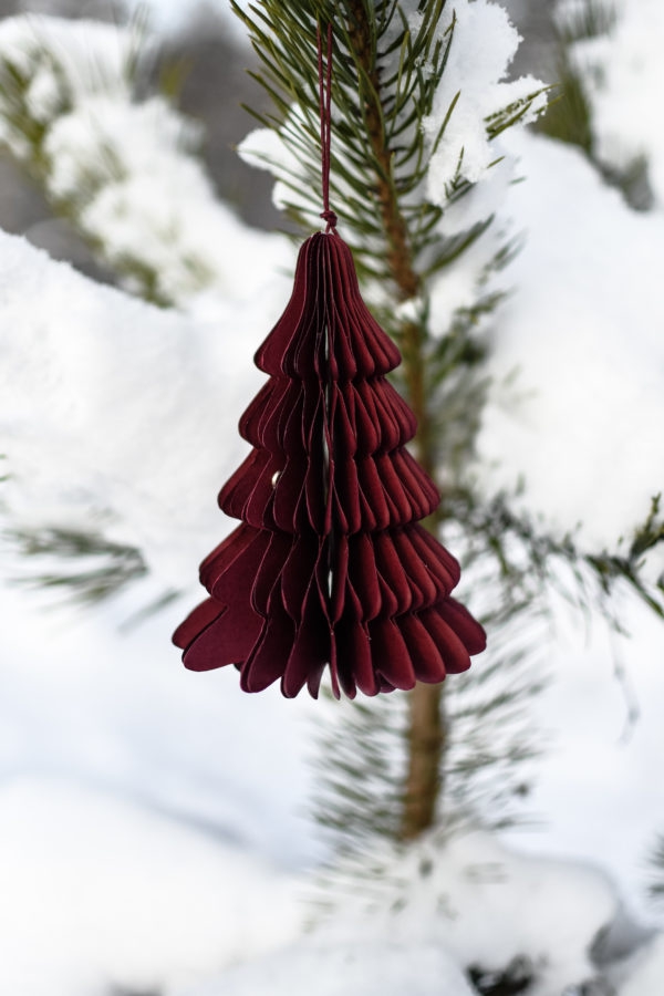 Storefactory - Papiertanne "Granstad" klein - Dunkelrot Storefactory - Papiertanne "Granstad" klein - Dunkelrot