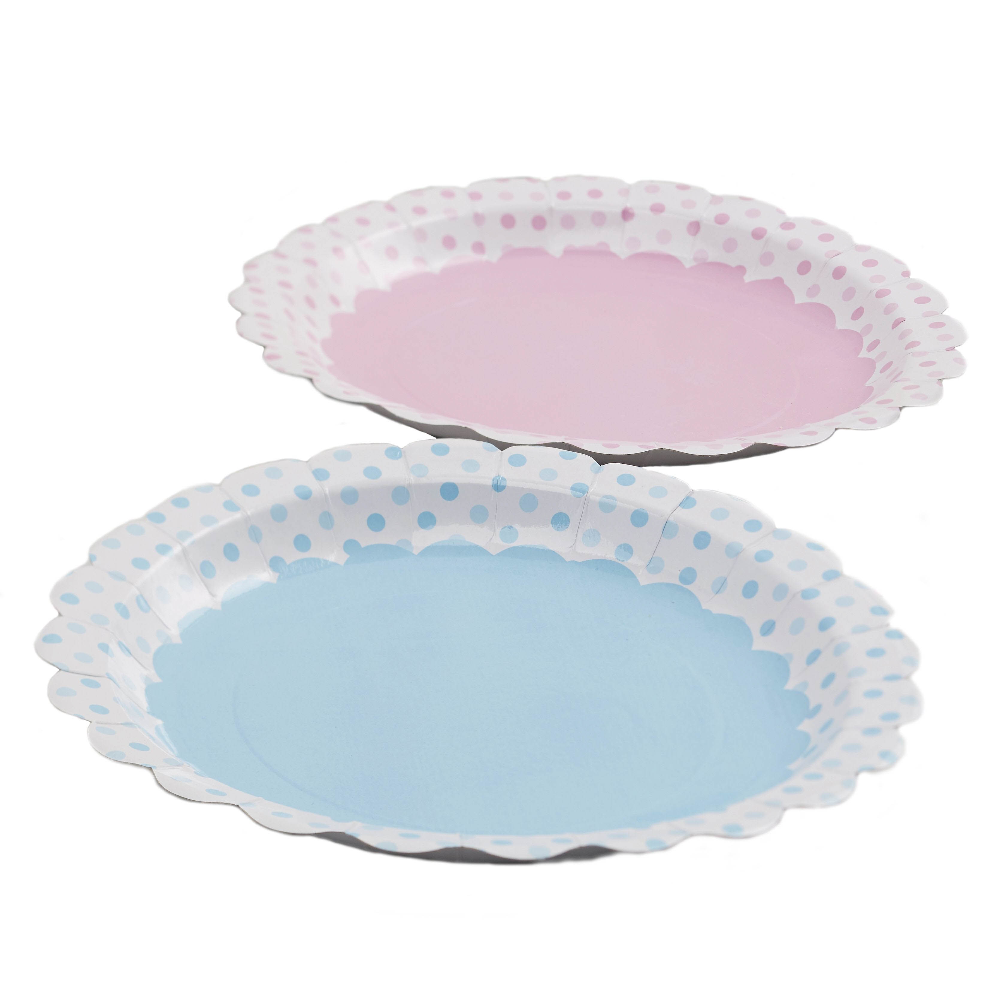 Little Lady oder Mini Mister - 8 Pappteller Little Lady oder Mini Mister - 8 Pappteller