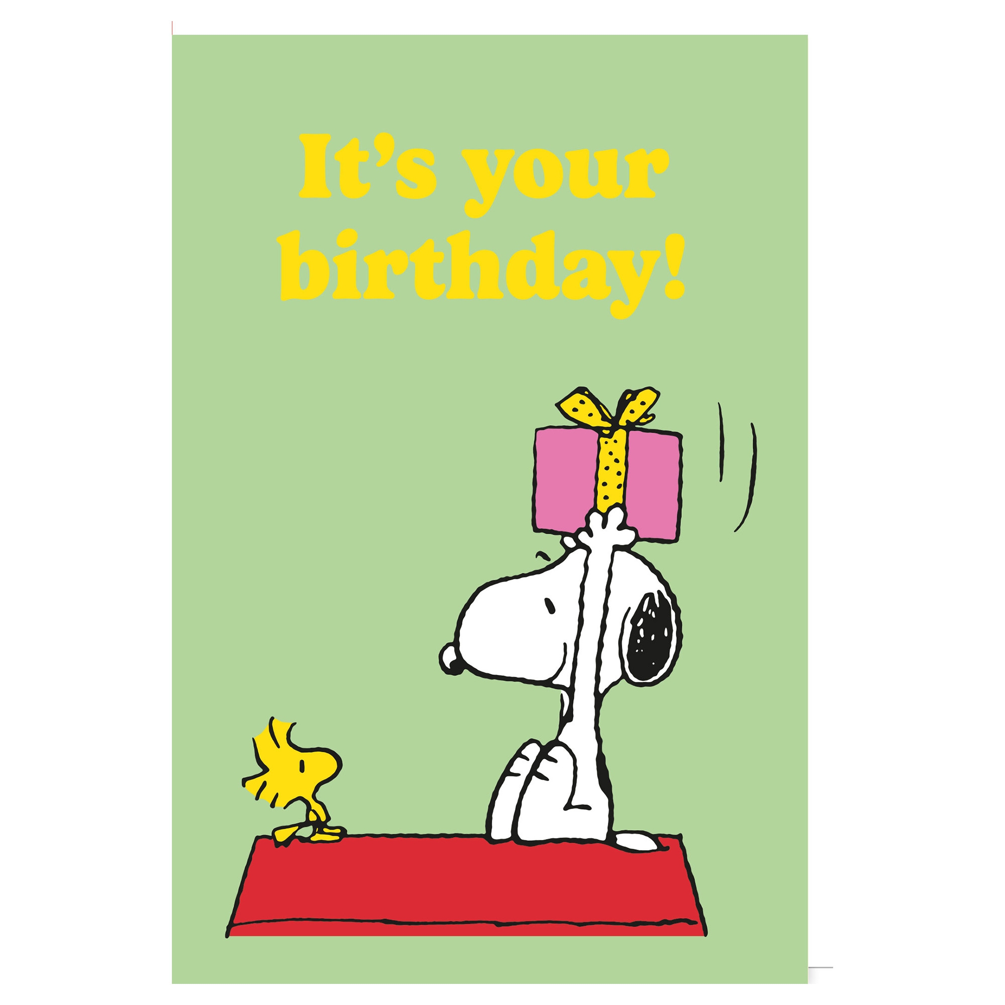 Karte "Snoopy It´s your Birthday" Buch, Veröffentlichung