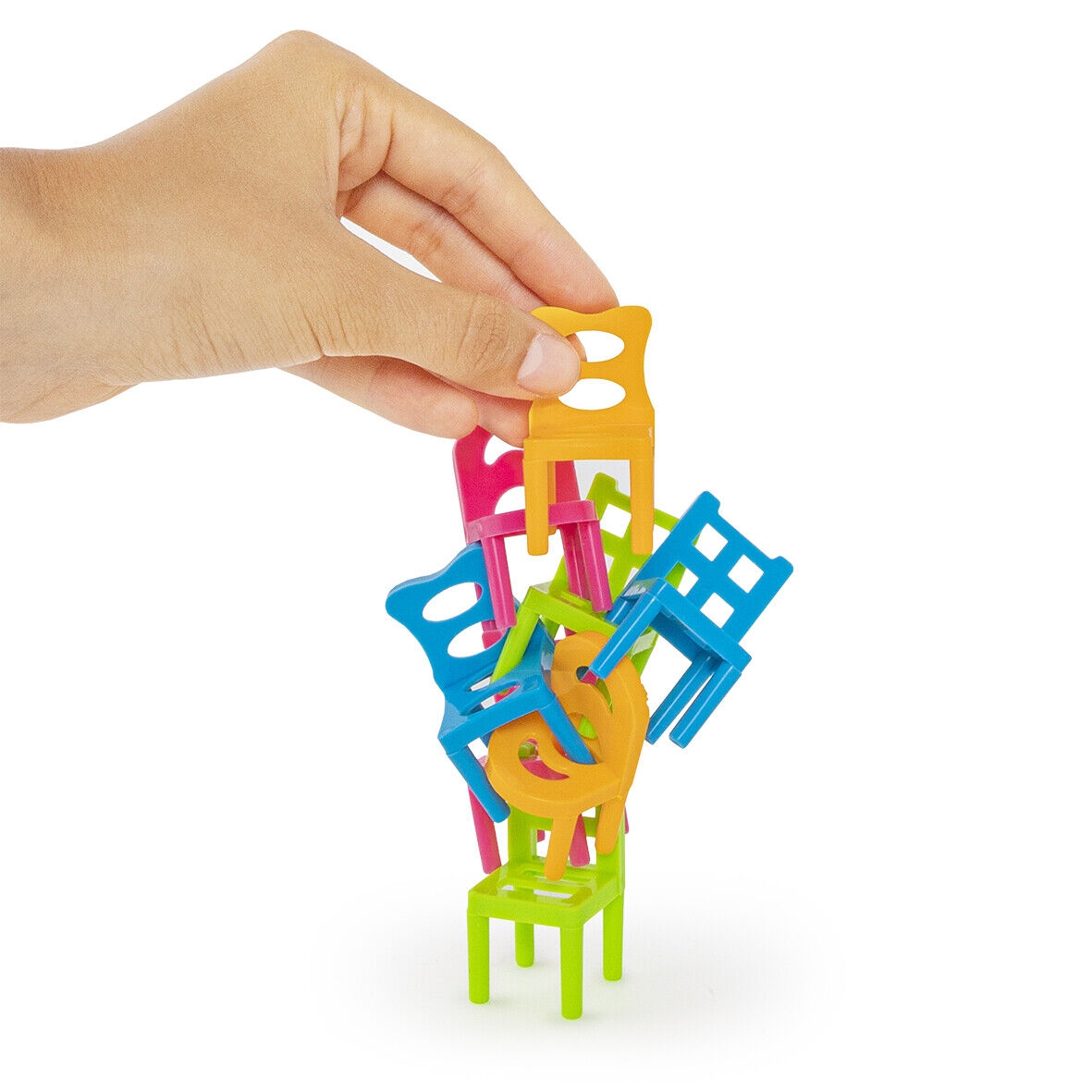 Geschicklichkeitsspiel "Hochstapler", 18 teilig Geschicklichkeitsspiel "Hochstapler", 18 teilig