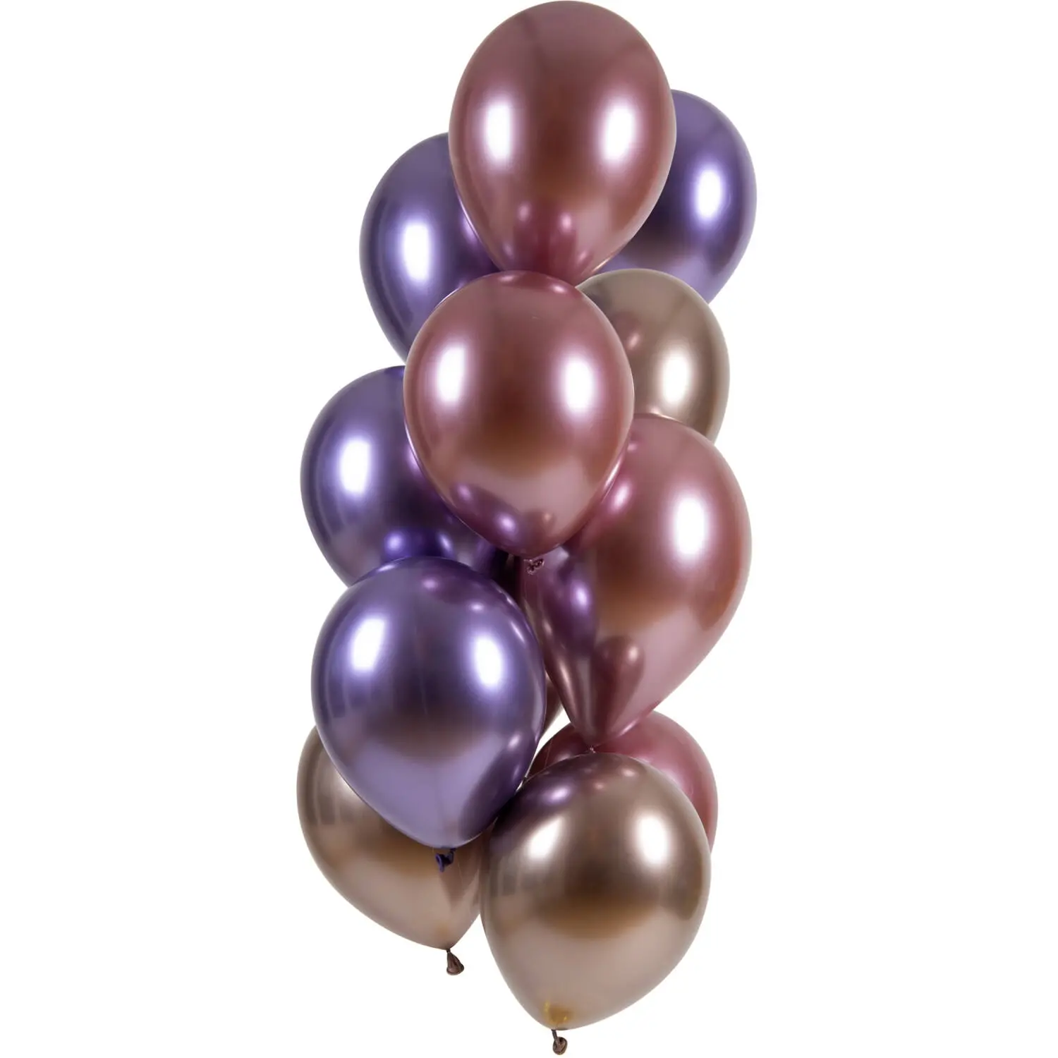 12 Latexballons im Set "Ultra Shine Amethyst" Ø 33cm