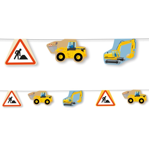 Baustelle - Girlande