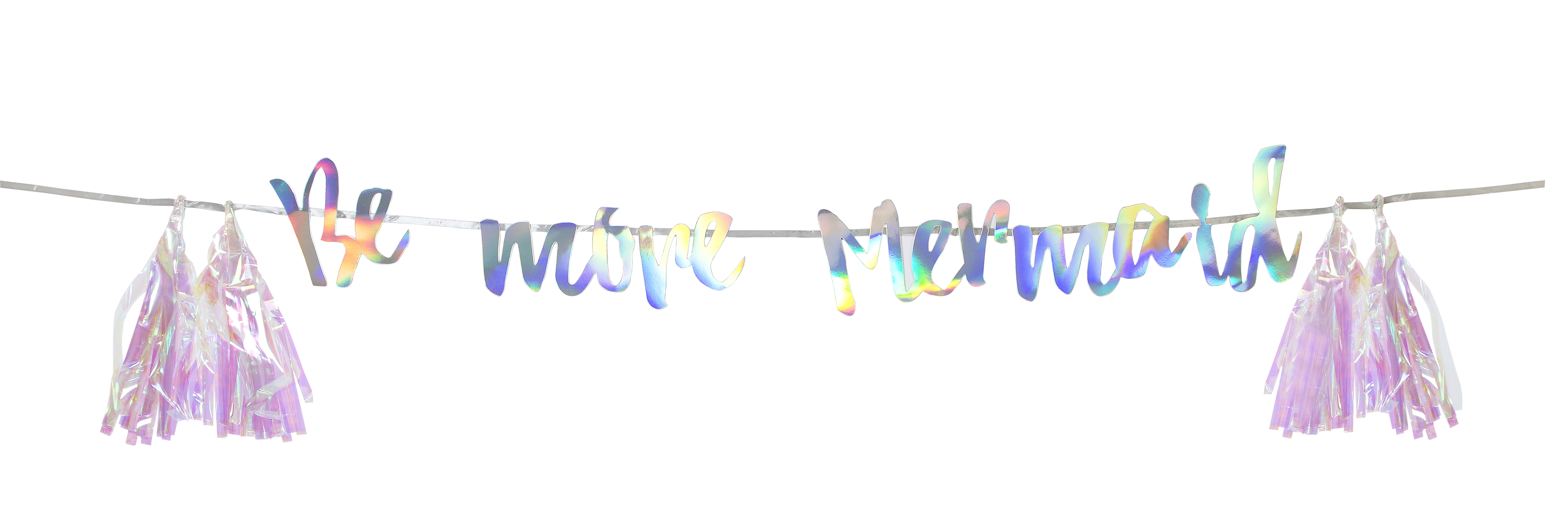 Wir lieben Meerjungfrauen - "Be more Mermaid" Girlande Wir lieben Meerjungfrauen - "Be more Mermaid" Girlande