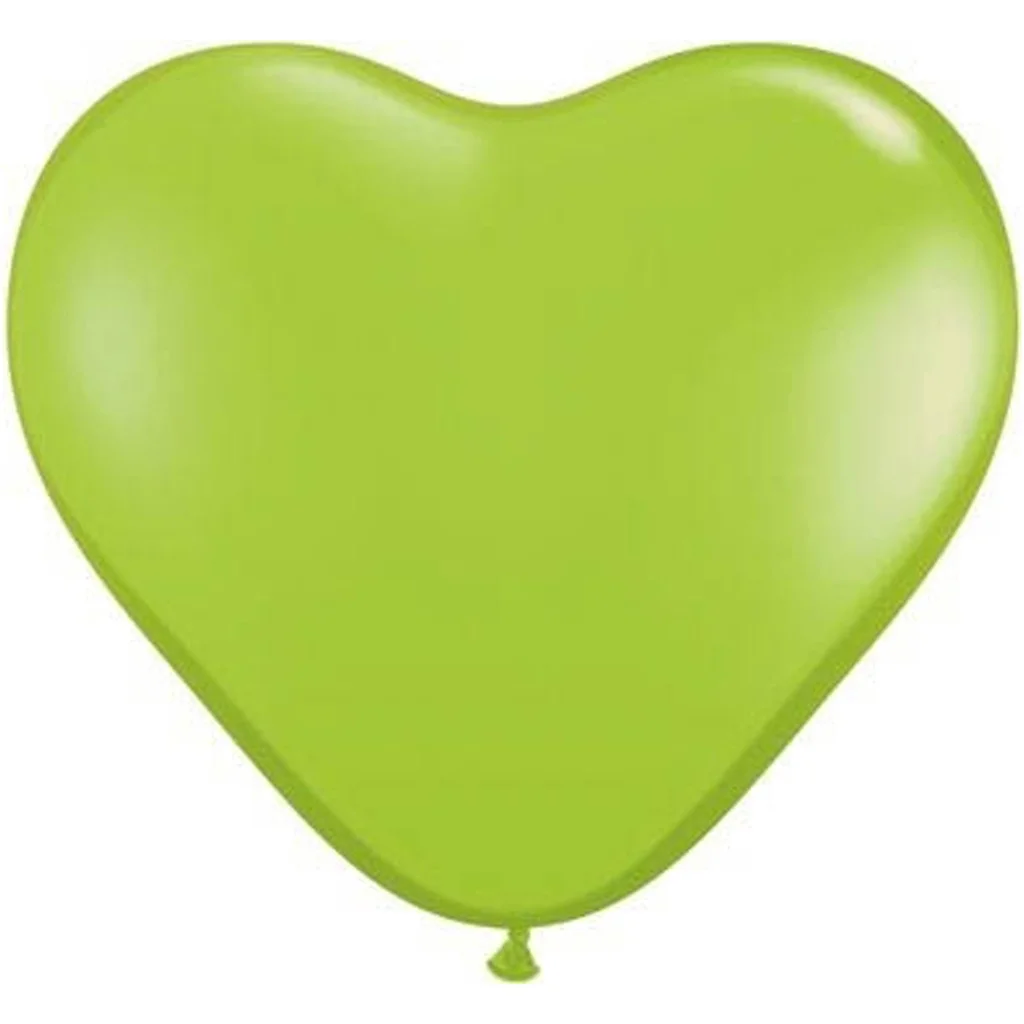 Herzluftballon, Luftballon, Grün, Ballon, Luftballon-herz