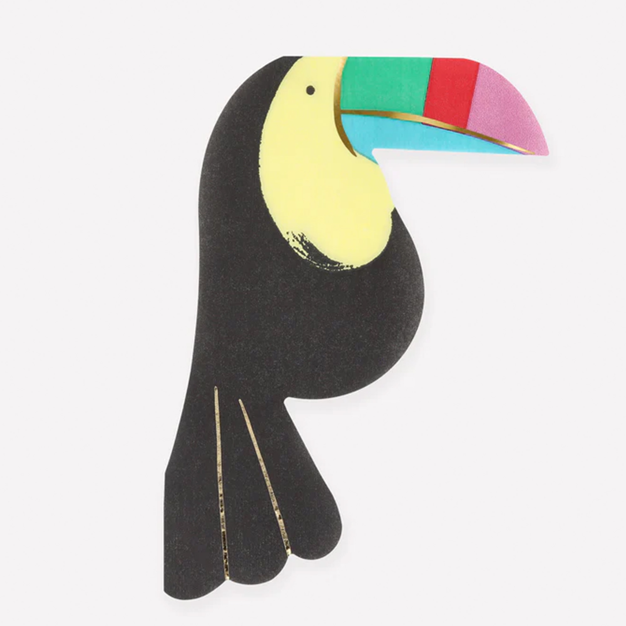 tukan, bunter schnabel, vogel silhouette, bunt gefiedert, dekoration schnittem