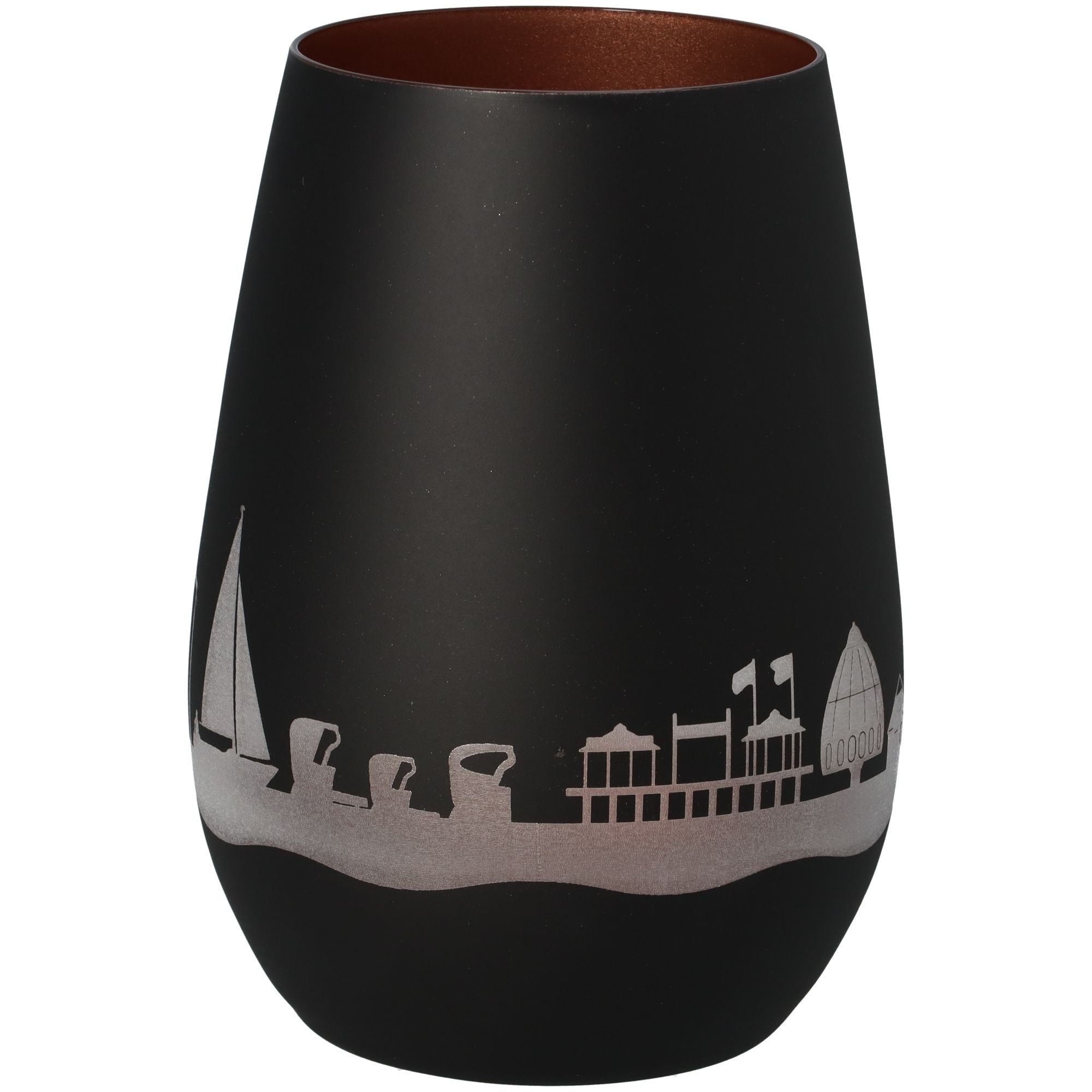 Windlicht Skyline Grömitz Schwarz/Bronze Windlicht Skyline Grömitz Schwarz/Bronze