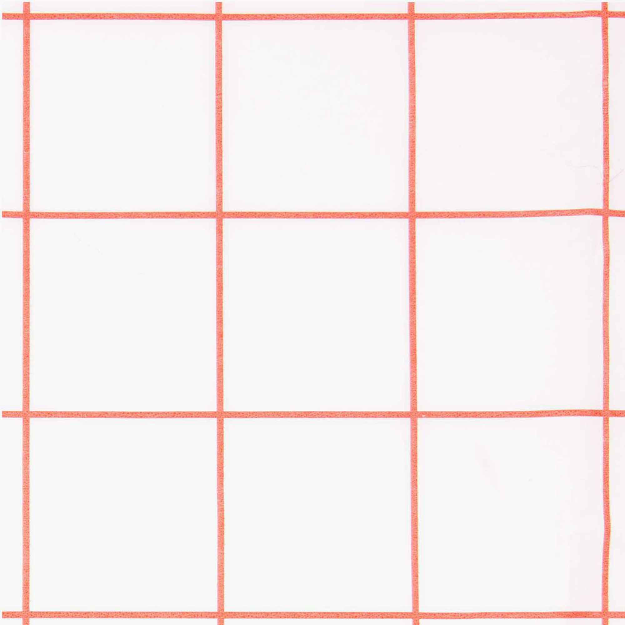 Seidenpapier Karomuster, rot/weiß, 5 Bögen Papier