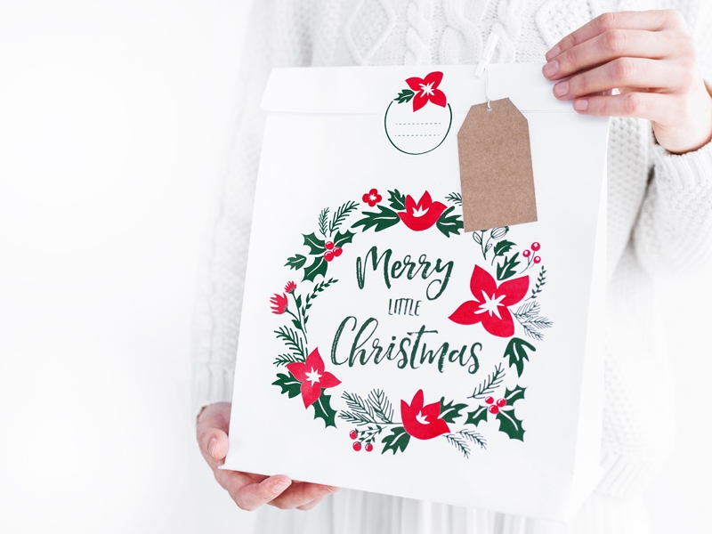 Little christmas bags online