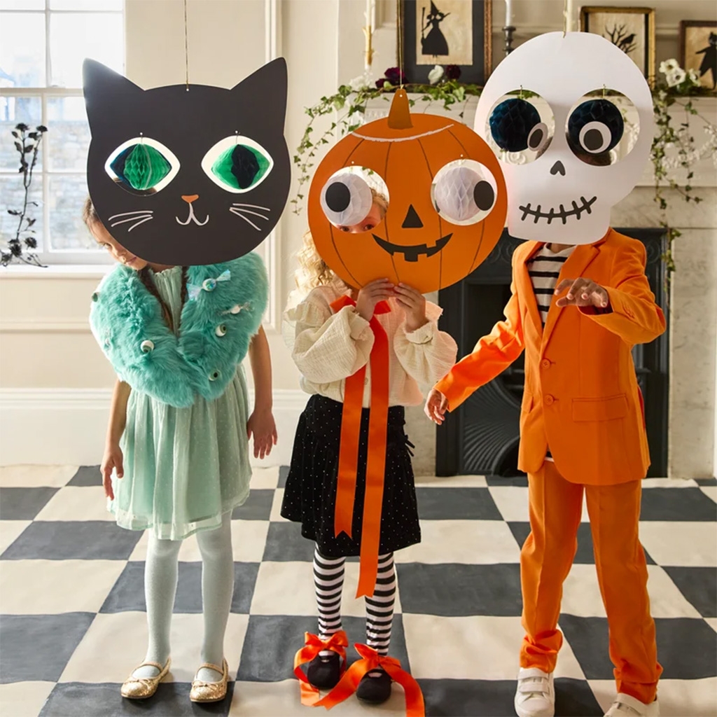 Kostüm, Halloween, Maske, Kürbis, Schädel