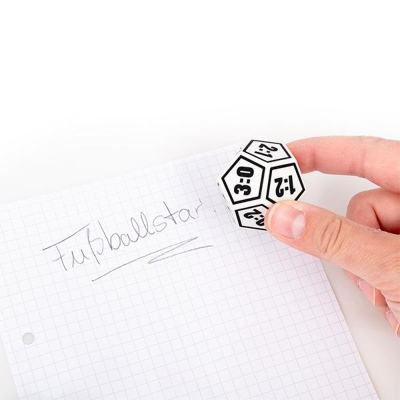Würfelradierer "Spieltipp" Würfelradierer "Spieltipp"