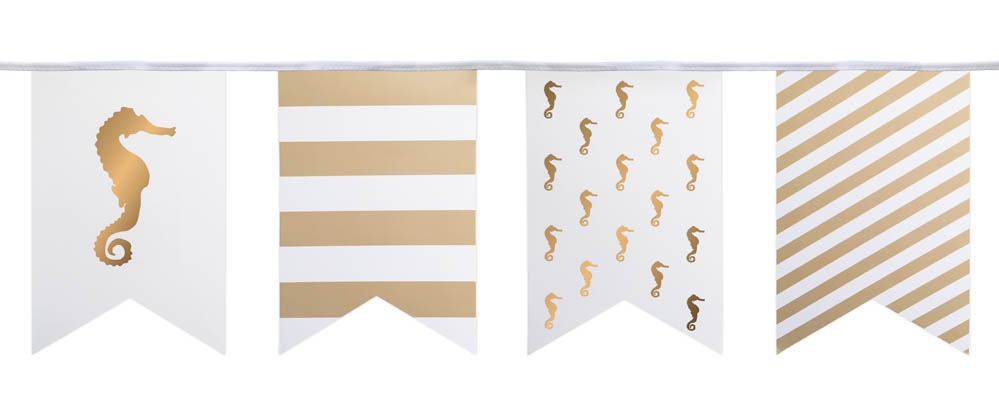 Seepferdchen - Party Girlande Seepferdchen - Party Girlande