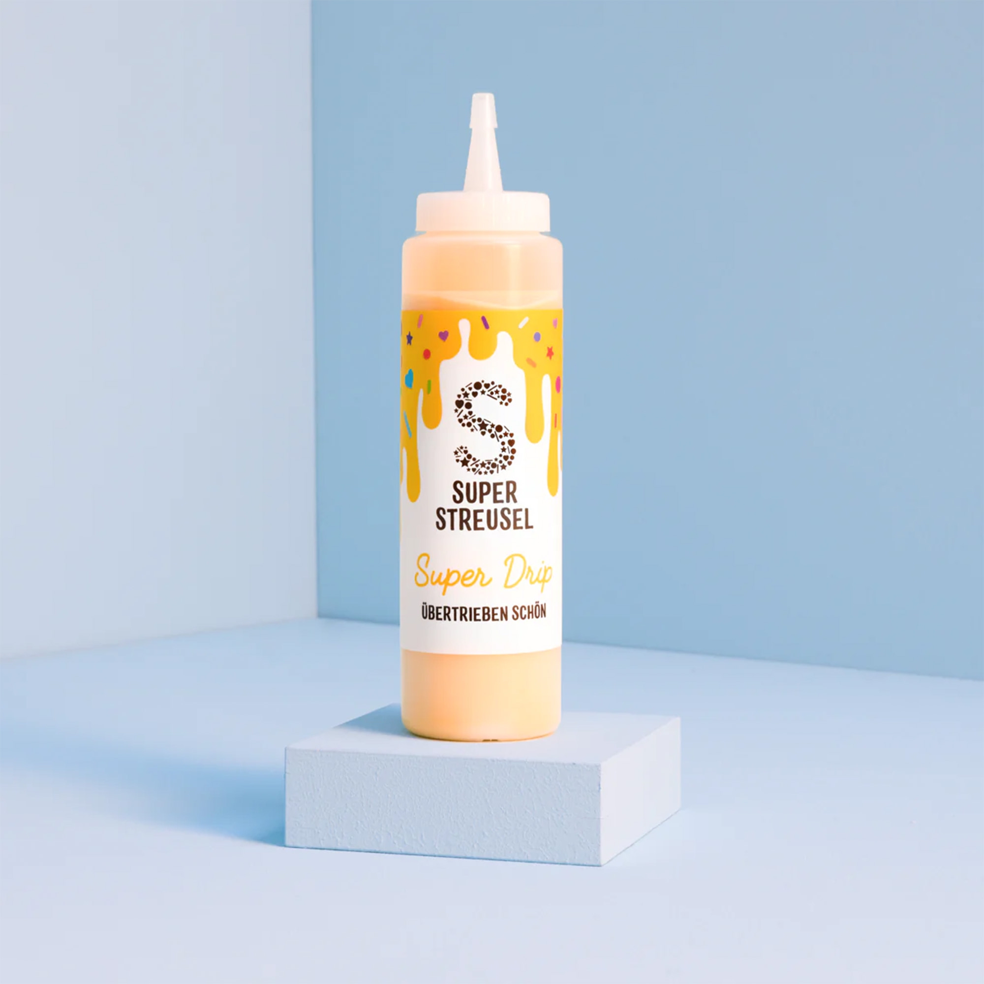 Super Streusel SuperDrip Gelb 300 g Flasche, Lotion