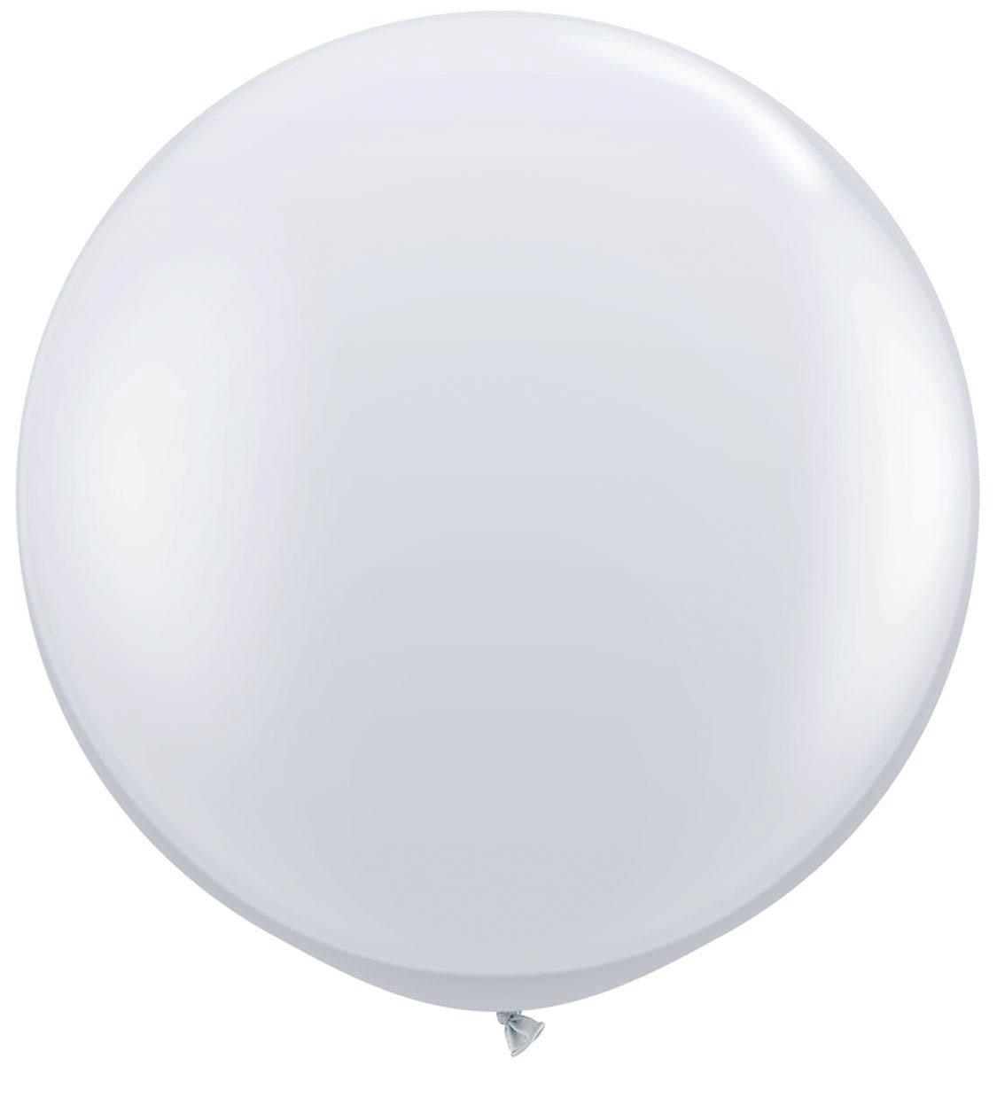 Qualatex Latexballon Gigant Diamond Clear Ø 90cm
