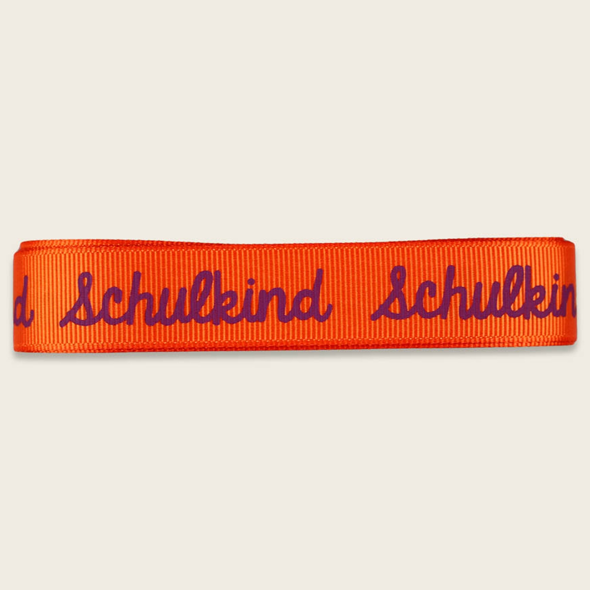 Geschenkband 3er Set "Schulkind“ Orange, Violett Zubehor, Riemen
