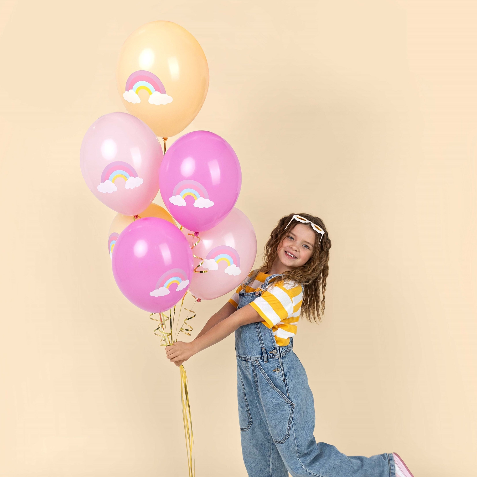 ac26860084ecc6d1135df5f4452b1cd32eaf6a66 6 Latexballons im Set "Regenbogen"