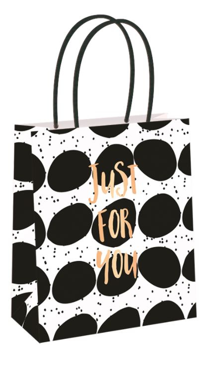 Geschenktüte "Just for you", groß Geschenktüte "Just for you", groß