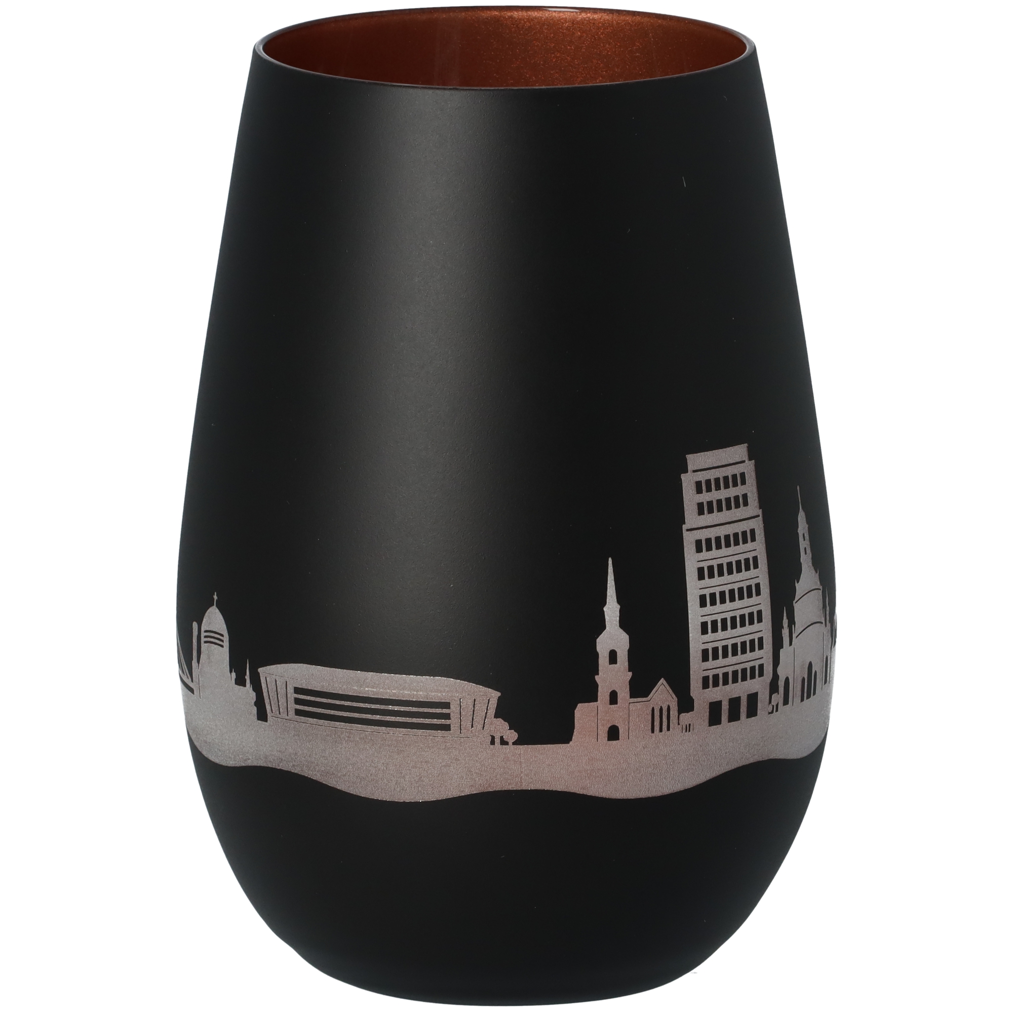 Windlicht Skyline Dresden Schwarz/Bronze Windlicht Skyline Dresden Schwarz/Bronze