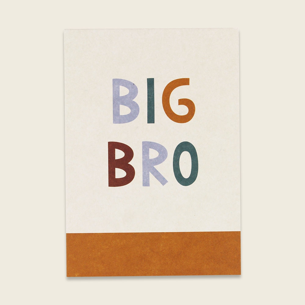 Postkarte "Big Bro"