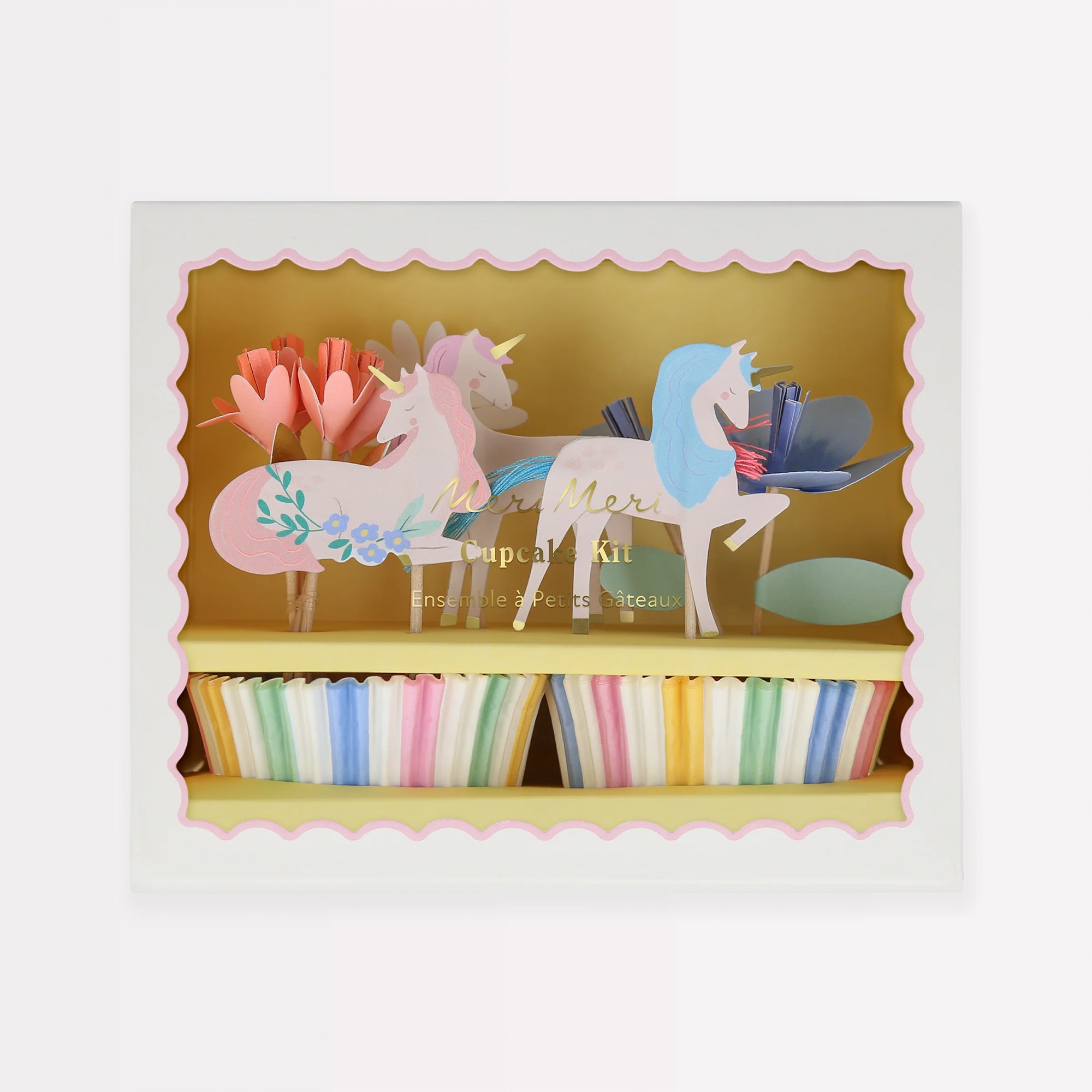 Meri Meri - Cupcake Set "Einhorn", 48 Teilig Leute, Person