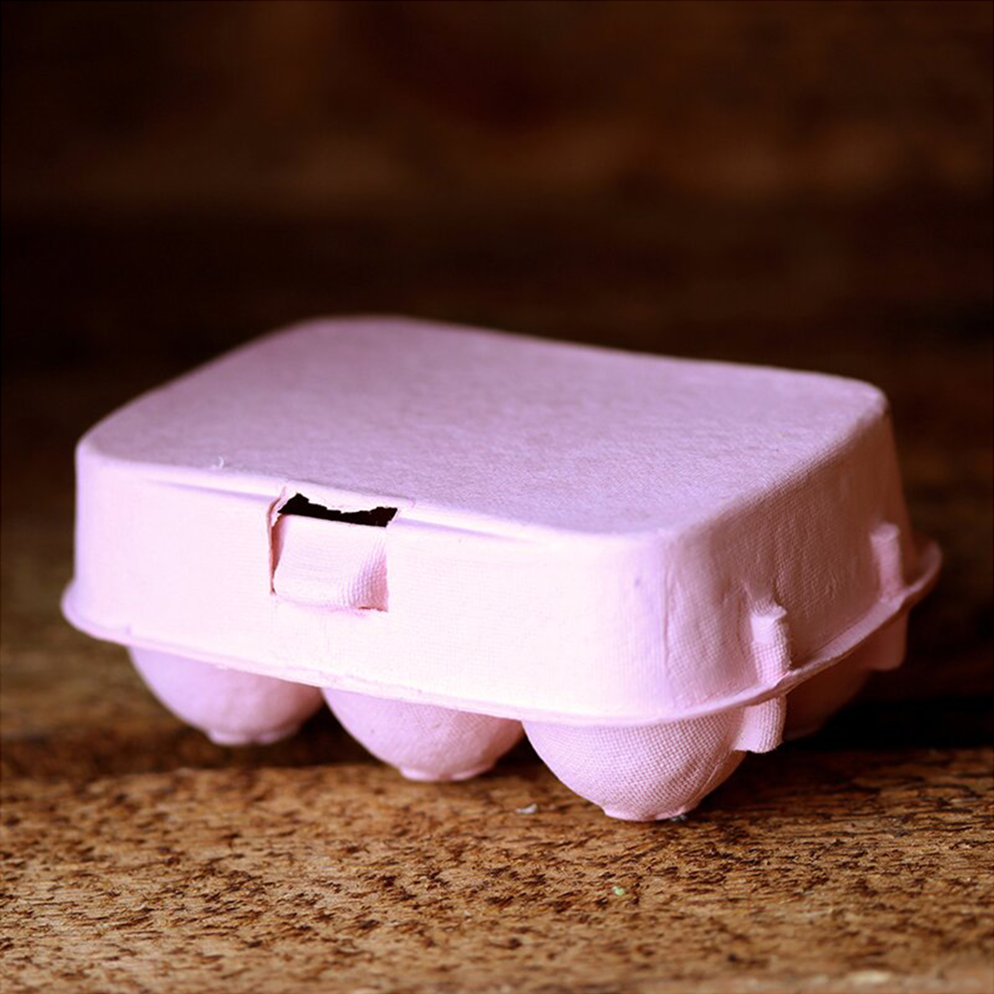 6er Eierkarton in Rosa 6er Eierkarton in Rosa